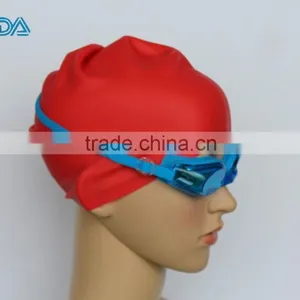 Wholesale Factory Price Silastic Waterproof Swimming Cap Adults Swim Caps thumbnail-4