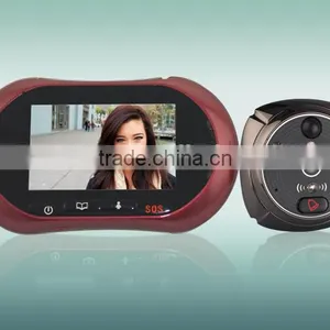 Support Android / IOS App Peephole Door Wifi Camera thumbnail-5