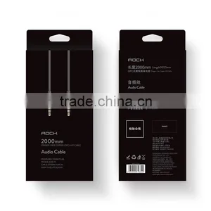 Rock RAU0509 200CM Audio Cable for IPhone 6s Headphone Speaker 3.5MM Universal Metal Aux Stereo Audio Cable thumbnail-6