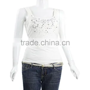 Beaded Tank Top for Women thumbnail-1