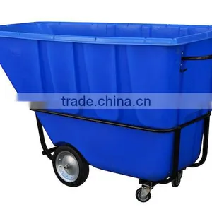 Tilt Truck, 1 Cu. Yd. Volume Capacity, 1250 Lb. Load Capacity, Standard Hopper Type thumbnail-2