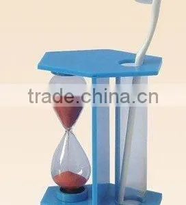 Sand Timer With Toothbrush Holder; Toothbrushing Hourglass thumbnail-1