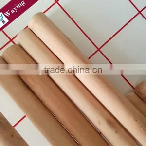 Guangxi Hardwood Superior Cheap 110CM 120CM 150CM Pvc Coated Wooden Broom Handle thumbnail-2