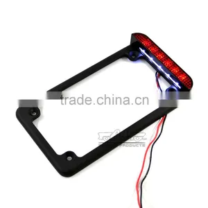 BJ-LPL294-002 Customized Motorbike License Frames Motorcycle License Plate LED for Harley thumbnail-5