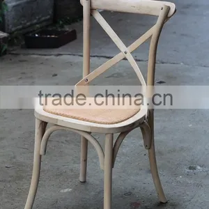 Classical X Back Antique Teak Wood Chair thumbnail-1