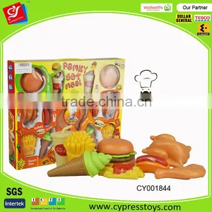 New Product Fast Food Burger Hotdog Turkey Play Food Set for Kid Quality Choice thumbnail-1