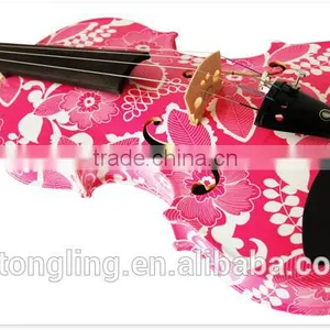 Art Paint Pattern Transparent Toy Wood Violin TL-1105 thumbnail-2