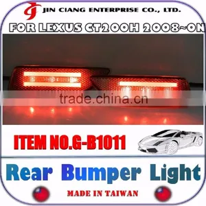 BODY KIT FOR LEXUS CT200H Car Tail LED Red Brake REAR BUMPER LIGHT thumbnail-1