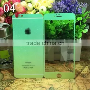 2016 New Front&back Shimmering Powder Gradient Ramp Screen Protector for IPhone 6s China Supplier thumbnail-6