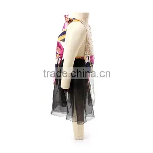 Wholesale Fashion New Pattern Hot Sale Floral Fresh Baby Girls Lace Romper thumbnail-2