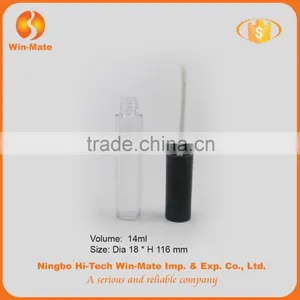 Best Sale Hyaline Cylinderical Private Label Plastic Empty Lip Gloss Tube thumbnail-4