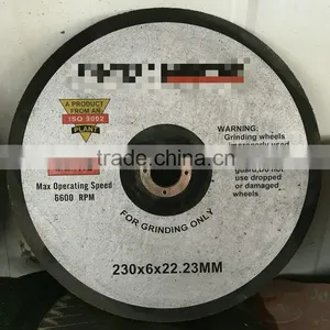 9 Inch 230X6X22.2mm DEPRESS GRINDING Disc for Metal/steeL thumbnail-5