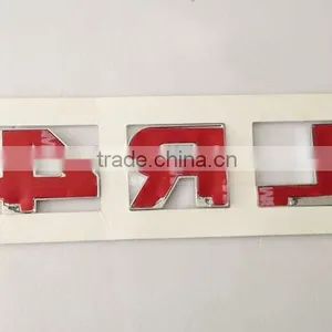 2015 Hot Sale ABS Chrome Badges Sticker Car Chrome Letter thumbnail-4