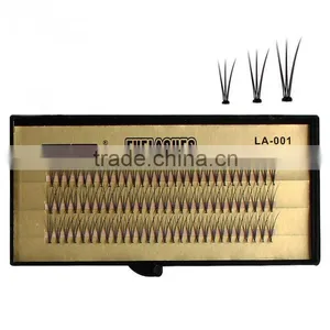 6pcs/strains Individual False Eyelash 8mm, 10mm, 12mm Guangzhou Eyelash Extensions thumbnail-1