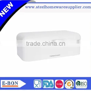 High Quality Stainless Steel Bread Bin Cold Iron Powder Food Box thumbnail-4