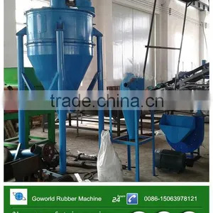 Tire Fiber Separator Machine / Waste Tyre Recycling Machine thumbnail-3