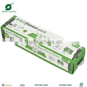 COLOR CARDBOARD BOX WITH PLASTIC HANDLE thumbnail-1
