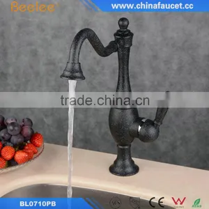 Beelee Kitchen Basin Faucet Paint Baking Fnishing Tap Black Mixer thumbnail-1