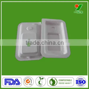 Biodegradable Customize Sugar Cane Packaging for Phone Cases Serving Trays thumbnail-1