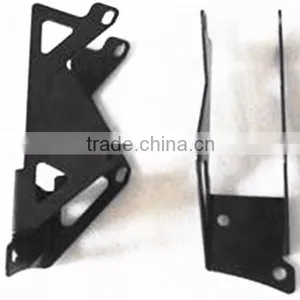 Pair Jeep Wrangler 07-14 JK Windshield A-Pillar Mounting Brackets For Dual Light thumbnail-3