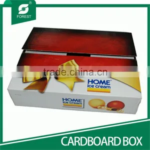 PRINTED CARDBOARD BOX ICE CREAM FREEZER BOX thumbnail-1