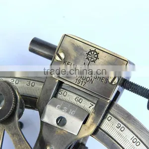 Antique Nautical Brass Vintage Sextant- Promotional Gift Sextant 1037 thumbnail-3