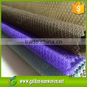 110gsm Nonwoven Shoe Cover Fabric/pp Spunbonded Non Woven Cloth Fibers/cross thumbnail-1