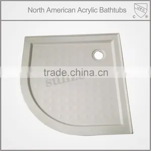 North America AUS Market UPC/cUPC Certified Tile Flange Shower Tray, 2 Side Aclove Tile Flange Shower Tray, Bath Tray thumbnail-1
