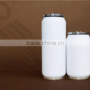 OEM Manufactury Double-wall Vacuum Cola Can Tumbler With Straw thumbnail-2