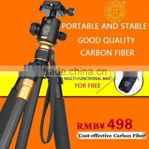 Q999C Carbon Fiber Professional Digital Camera Tripod Video Dslr Zomei Sirui Weifeng Jieyang Obo Manfrotto Profoto Monopod Quality Choice thumbnail-3