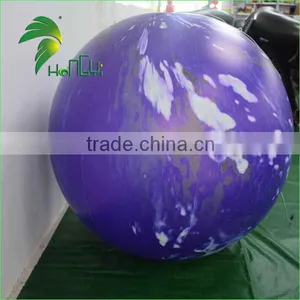 Promotion Colorful Inflatable Led Advertising Planet Balloon / Inflatable Helium Balloon With Light For Sale thumbnail-5