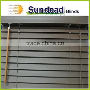 50mm Fauxwood Venetian Blinds / Waterproof Blinds / 2'' Inches Blinds thumbnail-1