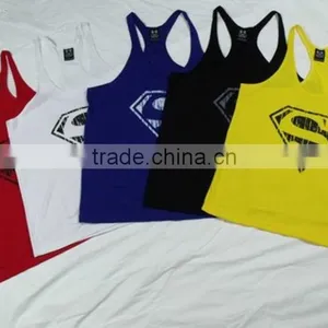 Supperman Gym Stringers/ Gym Tanks/ Gym Tops thumbnail-1