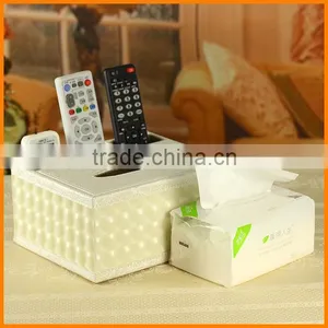 Creative Desktop Storage Box Multifunction Tissue Paper Tray Pumping Pumping Napkin Box Remote Control Box PACKER Post thumbnail-2