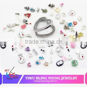 Various Design Zinc Alloy Diy Locket Charms thumbnail-1