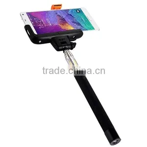 Extendable Folding Wired Selfi Selfie Stick Phone Camera Monopod Self-Pole for IPhone Android thumbnail-5