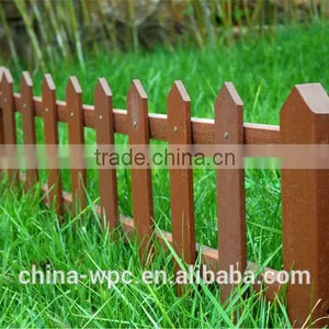 Non Fiding Wpc Plastic Wood Fence thumbnail-1