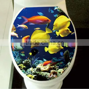 Custom Decoration Toilet Seat Paper Sticker thumbnail-1