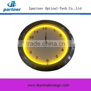China New Design Customed Neon Wall Clock thumbnail-1