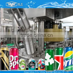 Newly Launched Aluminum Can Soft Drink Canning Machine thumbnail-6