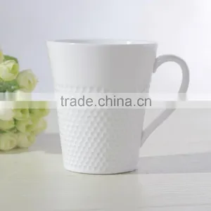 Golf Ball Dimples Pattern Porcelain Tea Cup thumbnail-1