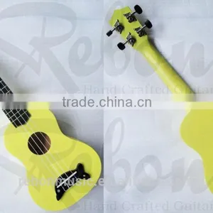 21 Size Yellow Colour Ukulele thumbnail-1