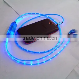 LED Glow Micro Usb Cable EL Usb Cable thumbnail-1