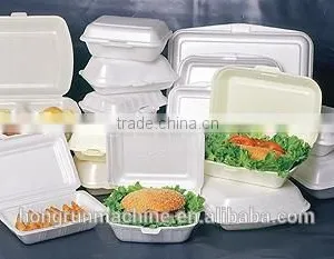 PS Foam Sheet Food Boxes Vacuum Forming and Cutting Machine With Mechanical Arm thumbnail-3
