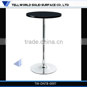 2016 Hot Sale 4 Seaters Table Resturant Resin High Gloss thumbnail-2
