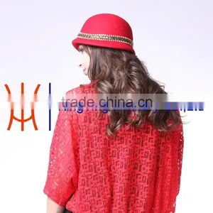 New Design Handmade Felted Women Winter Wool Hats thumbnail-5