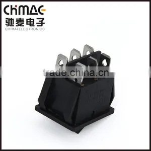 Black on off on Rocker Switch Kcd 6-pin Switch T105 Switch Light thumbnail-2