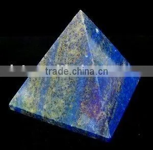 Natural Rock Lapis Lazuli Pyramid thumbnail-1