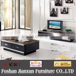 918B# Marble Tea Table Coffee Table Set thumbnail-1