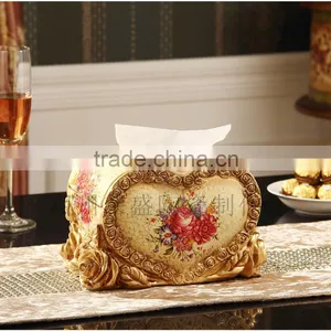 Elegant Ceramic Napkin Holder Heart Shape thumbnail-1